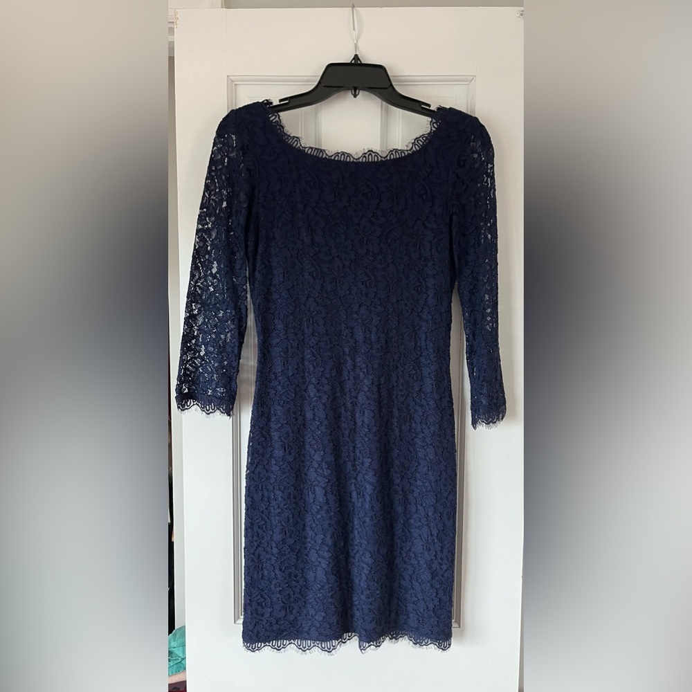 Diane von Furstenberg Lace Mini Dress